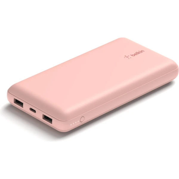 Belkin BOOST CHARGE USB-C powerbanka (15W), 20000mAh, ružová - Powerbanky - Obrázok VE31G00101