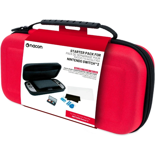 Nacon Starter Kit pre Switch 2 červený - Puzdra - Hlavný obrázok