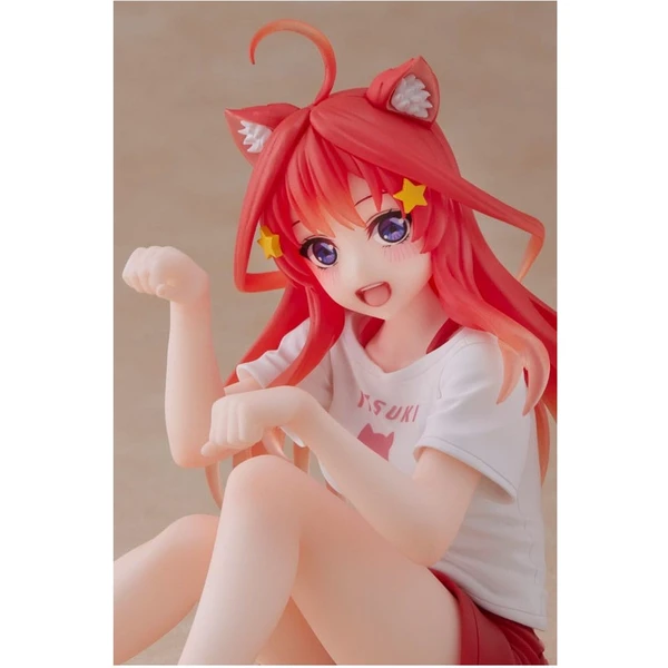 Soška The Quintessential Quintuplets: Desktop Cute - Itsuki Nakano (Cat Roomwear Ver.) - Sochy a sošky - Obrázok VFL3000N01