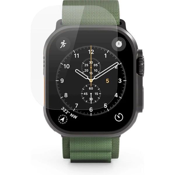 Epico SlimCeramic 3D keramické sklo pro Apple Watch Ultra (49mm) s aplikátorem - Ochranné fólie a sklo - Obrázok VKJJ000K01
