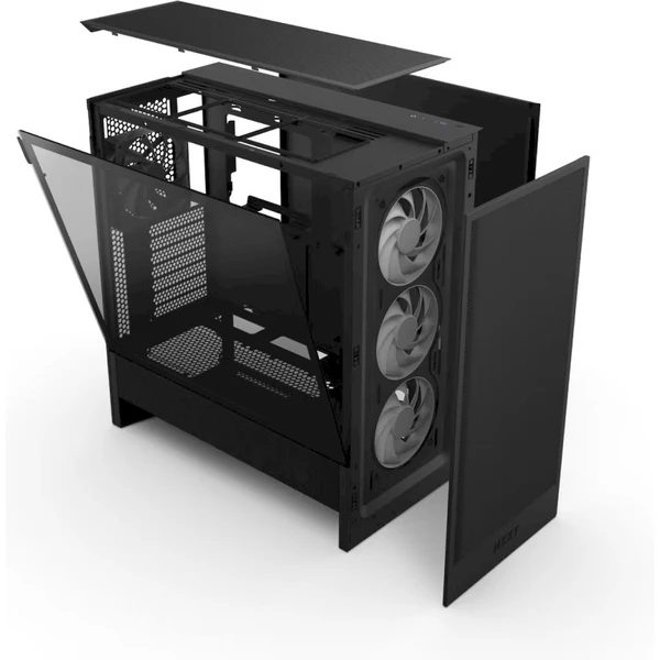 NZXT H5 Flow RGB čierna - Počítačové skrine - Obrázok VUGA000L01
