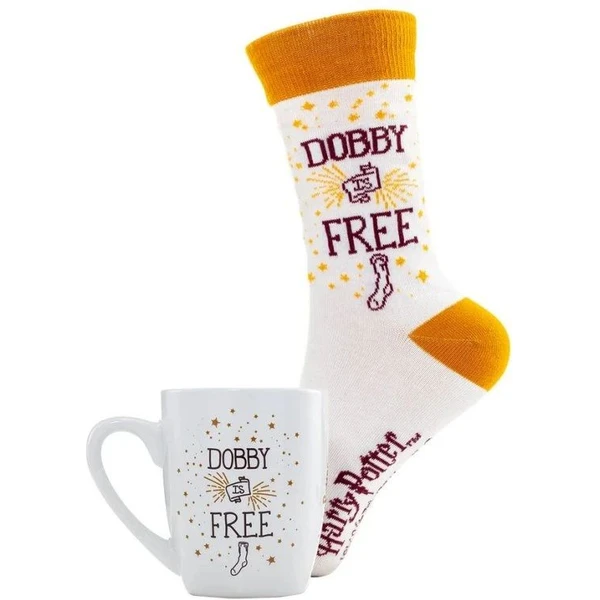 Darčekový set dámsky Harry Potter - Dobby (hrnček a ponožky) - Darčekové sady - Obrázok W04E000J01