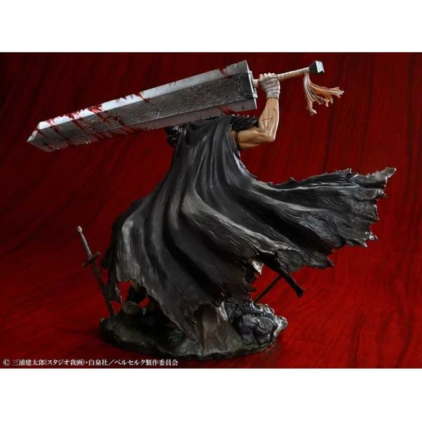 Soška Medicos Entertainment Berserk - Guts Black Swordsman 26 cm - Sochy a sošky - Obrázok W2KD000P01