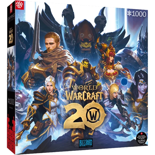 Puzzle Gaming: World of Warcraft 20th Anniversary (1000) - Puzzle - Hlavný obrázok