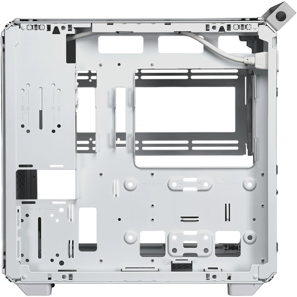 Cooler Master Qube 500 Flatpack, biela - Počítačové skrine - Obrázok W5U1000K01