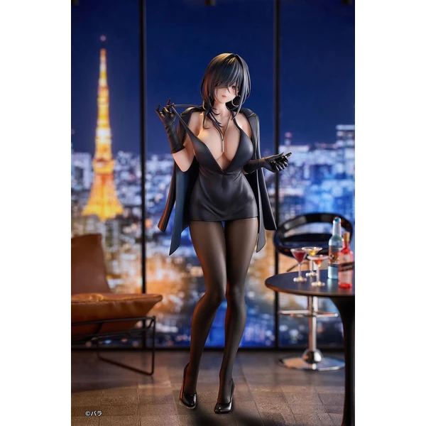 Soška Hanabee Original Character - Ishimi Yokoyama Black One-piece Dress (ilustrácia od Bara) 28 cm - Sochy a sošky - Obrázok W74G000L01