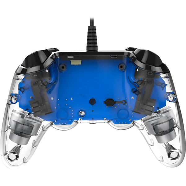 PS4 HW Gamepad Nacon Compact Controller Clear Blue - Herné ovládače - Obrázok W7OH100201