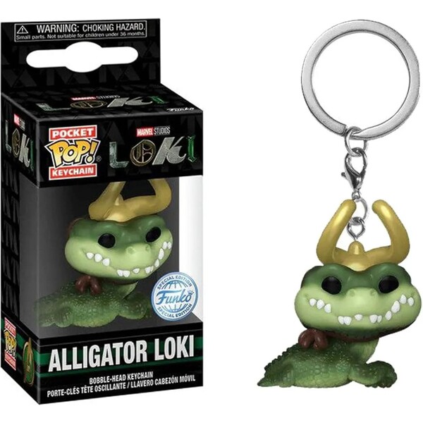 E-shop Funko POP! Keychain: Loki - Alligator Loki