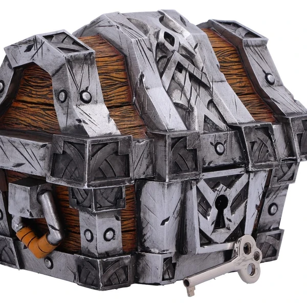 Chest Box Nemesis Now World of Warcraft – Silverbound 13,2 cm - Dekorácie - Obrázok W9BF000P01