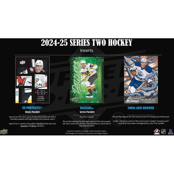 Hokejové karty Upper Deck 2024/25 Series 2 Hockey TIN Box - Hokejové karty - Obrázok WESF000N01