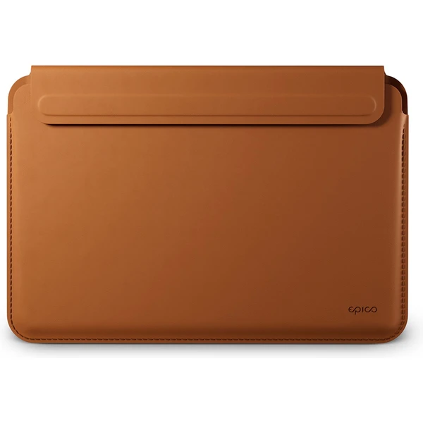 Epico Leather Sleeve kožené pouzdro pro Macbook Pro 13,3"/Air 13"/Air 13,6" hnědé - Puzdra - Obrázok WP8F000K01