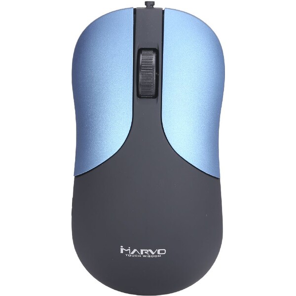E-shop Marvo DMS002BL kancelárska drôtová myš modrá