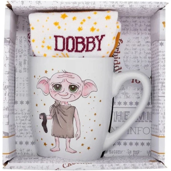 Darčekový set dámsky Harry Potter - Dobby (hrnček a ponožky) - Darčekové sady - Obrázok X04E000J01