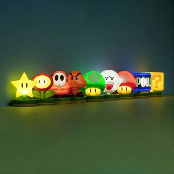 Icon Light Super Mario huba - Lampičky - Obrázok X08C300401