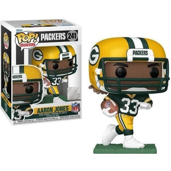 Funko POP! #241 futbal: NFL - Aaron Jones (Green Bay Packers) - Funko POP! - Hlavný obrázok