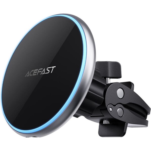 E-shop Acefast D3 magnetický bezdrôtovo nabíjací držiak do auta strieborný
