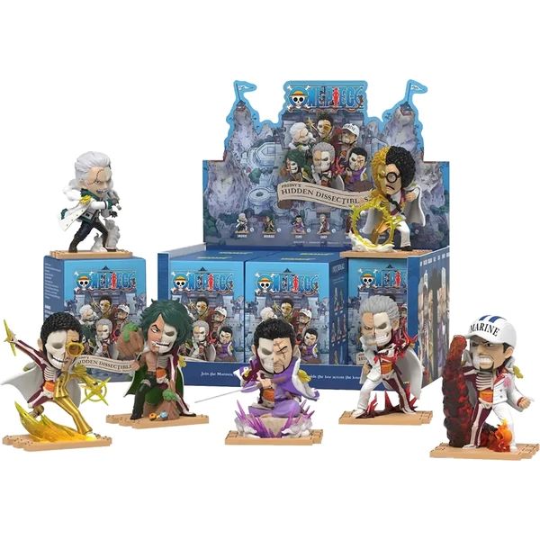 Blindbox figúrka Mighty Jaxx Freeny's Hidden Dissectibles One Piece Series 8 - Marines Edition - Figúrky - Hlavný obrázok