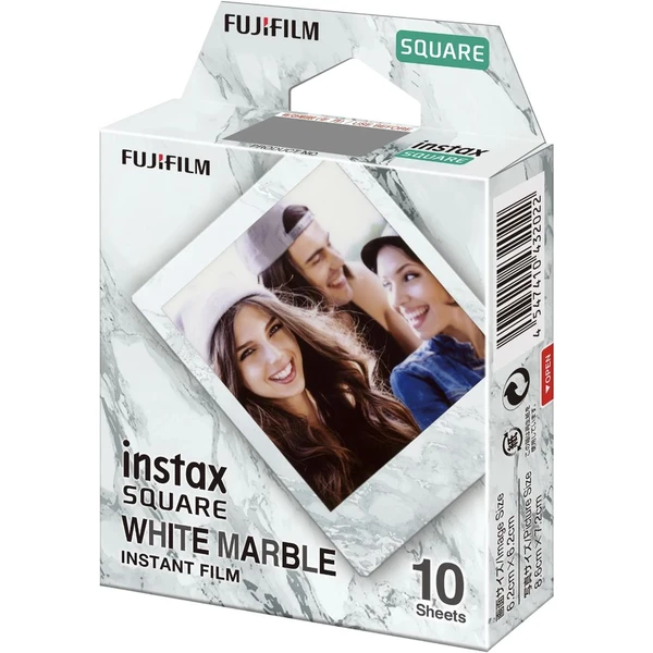 Fujifilm Instax Square White Marble film (10 ks) - Filmy pre instantné fotoaparáty - Obrázok X3Z6000O01