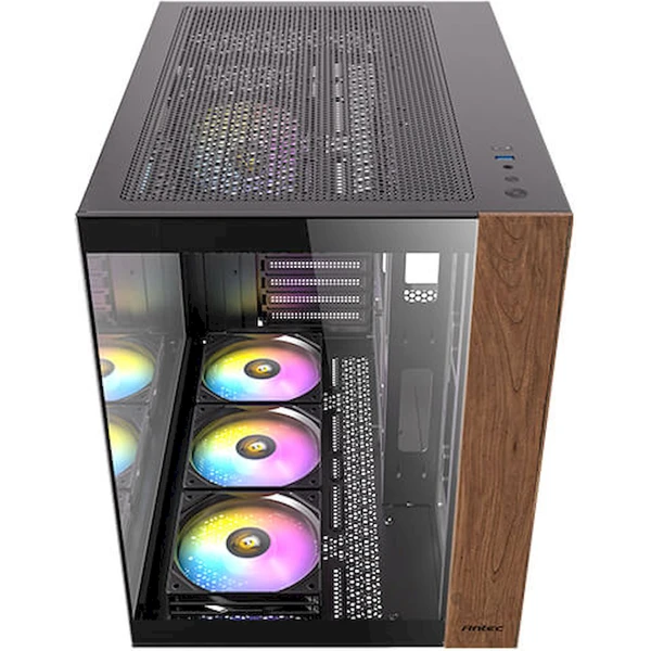 Antec CX800 Wood ARGB hnedá - Počítačové skrine - Obrázok X43P000K01