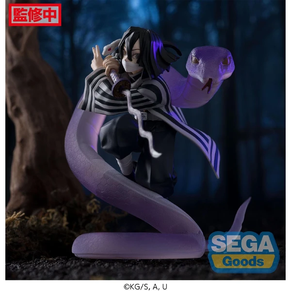 Figúrka Sega Demon Slayer: Kimetsu no Yaiba - Obanai Iguro Hashira Training Arc 14 cm - Figúrky - Obrázok X4DE000K01