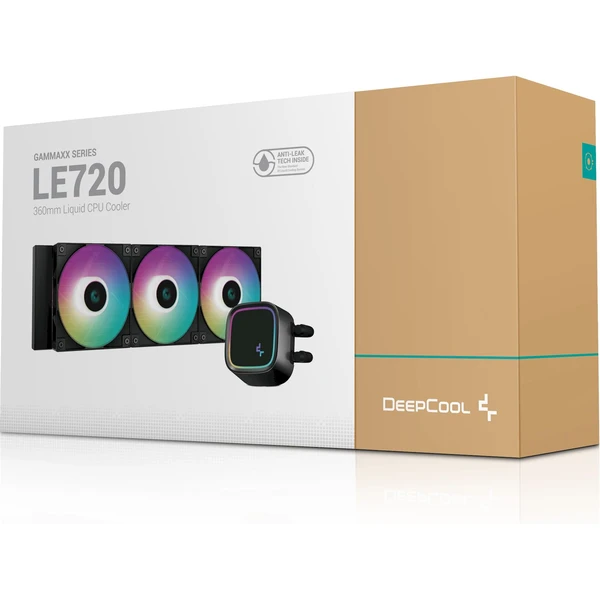 DeepCool LE720 čierny - Chladiče - Obrázok X4J9000O01