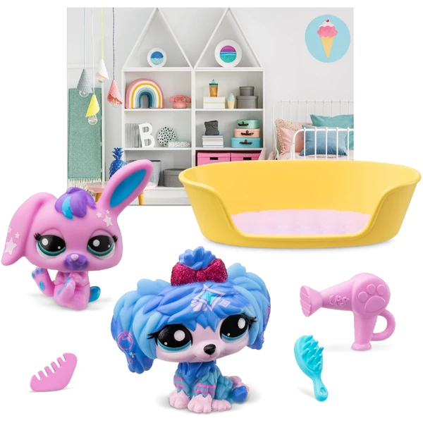Littlest Pet Shop balenie 2 figúrok Petfluenceri MIX - Figúrky - Obrázok X5O7000K01