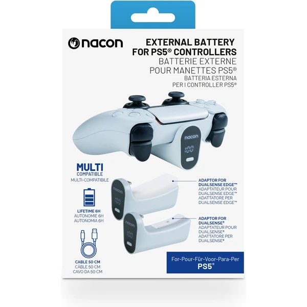 Nacon externé batérie pre DualSense a DualSense Edge - Batérie - Obrázok X6EC000N01