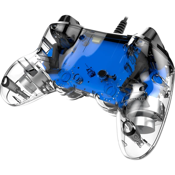 PS4 HW Gamepad Nacon Compact Controller Clear Blue - Herné ovládače - Obrázok X7OH100201