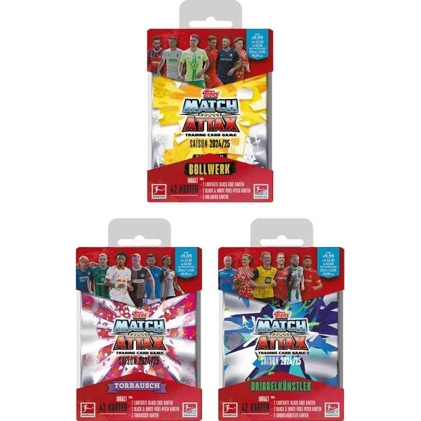 Futbalové karty Topps Bundesliga 24/25 Match Attax - Mini Tin (Exclusive) - Futbalové karty - Hlavný obrázok