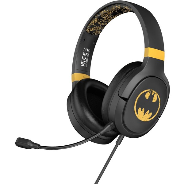 E-shop OTL PRO G1 drôtové herné slúchadlá s motívom Batman žltá