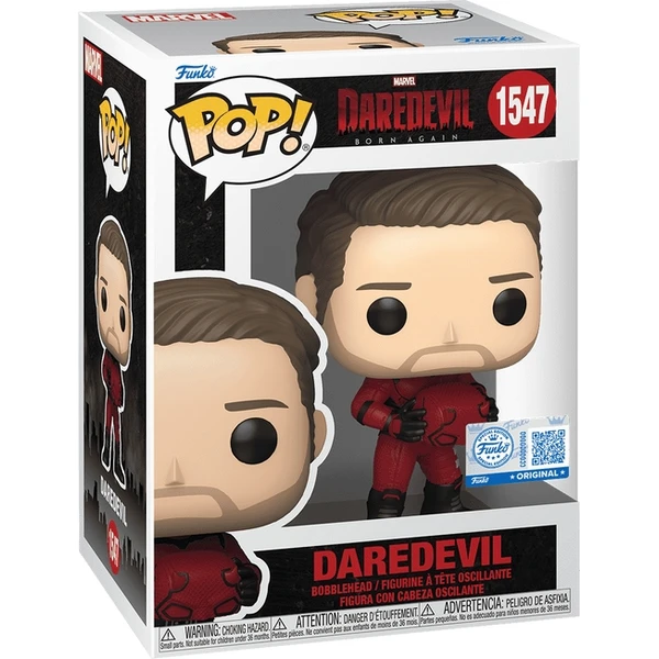 Funko POP! #1547 Marvel - Daredevil (Unmasked) - Funko POP! - Obrázok XO0J000K01
