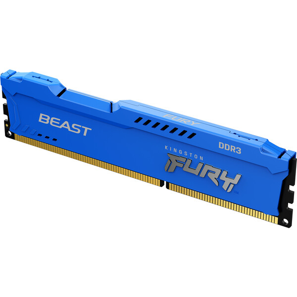 E-shop Kingston FURY Beast 4GB 1600MHz DDR3 CL10 DIMM Blue