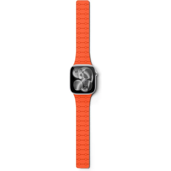 Epico Magnetic+ silikónový remienok pre Apple Watch 49/46/45/44/42mm oranžový - Remienky - Obrázok Y0SJ000K01