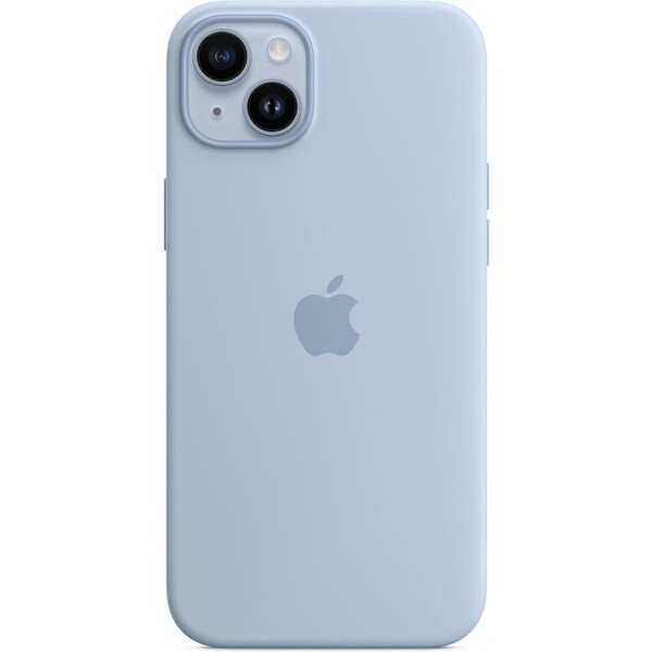 E-shop Apple silikónový kryt s MagSafe na iPhone 14 Plus blankytný