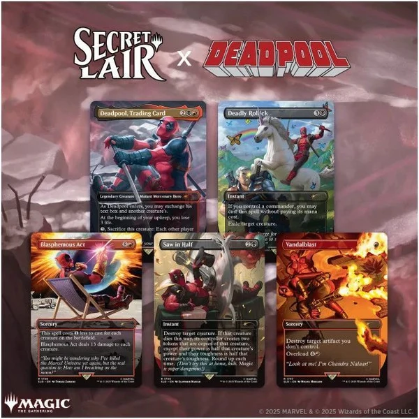 MTG - Secret Lair x Marvel 6 Nonfoil - EN - MTG karty - Obrázok Y27F000J01