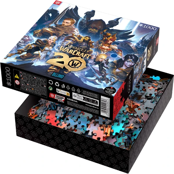 Puzzle Gaming: World of Warcraft 20th Anniversary (1000) - Puzzle - Obrázok Y2QE000N01