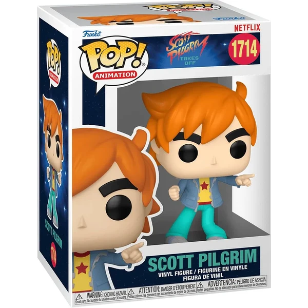 Funko POP! #1714 Animation: Scott Pilgrim - Scott Pilgrim - Funko POP! - Obrázok Y2UC000J01