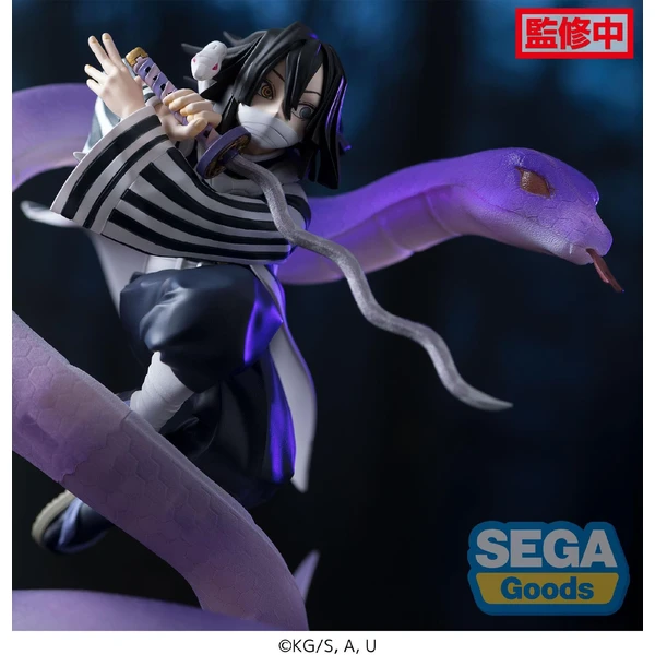 Figúrka Sega Demon Slayer: Kimetsu no Yaiba - Obanai Iguro Hashira Training Arc 14 cm - Figúrky - Obrázok Y4DE000K01