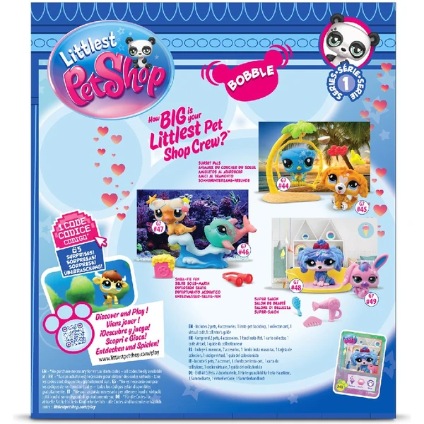 Littlest Pet Shop balenie 2 figúrok Petfluenceri MIX - Figúrky - Obrázok Y5O7000K01