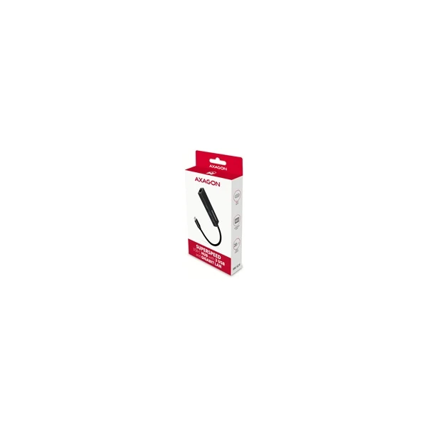 AXAGON USB a Ethernet HUB USB-C kovový - USB huby - Obrázok Y660700301