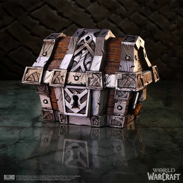 Chest Box Nemesis Now World of Warcraft – Silverbound 13,2 cm - Dekorácie - Obrázok Y9BF000P01