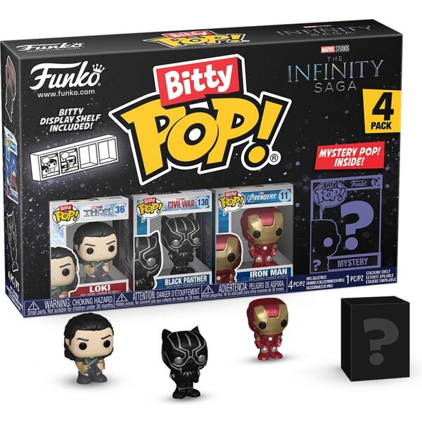 E-shop Funko Bitty POP! Marvel-Loki 4 pack