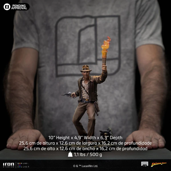Soška Iron Studios Art Scale 1/10 Indiana Jones - Indy Jones - Sochy a sošky - Obrázok YCZ9000K01