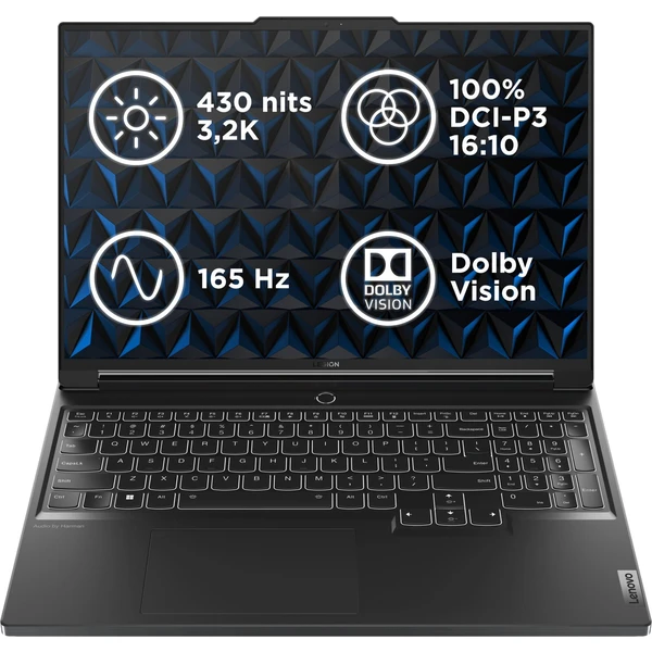 Lenovo Legion Pro 7 16IRX9H (83DE002YCK) čierny - 3 roky Premium Care on-site - Notebooky - Hlavný obrázok
