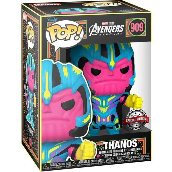 Funko POP & TEE: Marvel-Thanos(BKLT)-S - Darčekové sady - Obrázok YDV3000601