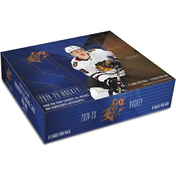 Hokejové karty Upper Deck 2024/25 SPx Hockey Hobby Box - Hokejové karty - Hlavný obrázok