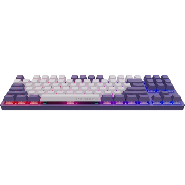 Dark Project One KD87A Skeleton Violet/White / ABS top print / G3MS Mechanical Sapphire (ENG) - Klávesnice - Obrázok YLT9700301