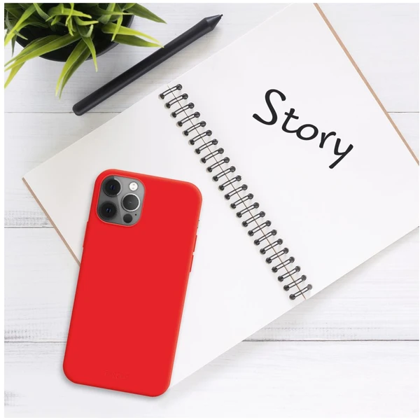 FIXED Story silikónový kryt Samsung Galaxy A34 5G červený - Puzdra - Obrázok YQX0000701