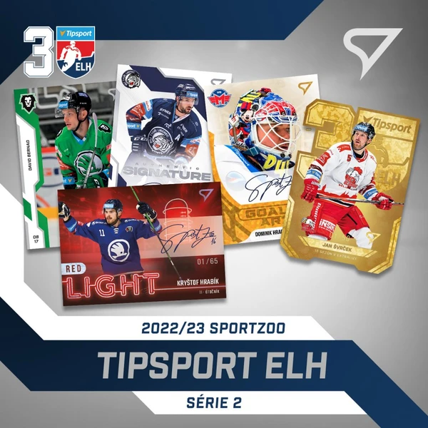 Retail balíček Tipsport ELH 2022/23 – 2. séria - Hokejové karty - Obrázok YU62G00101