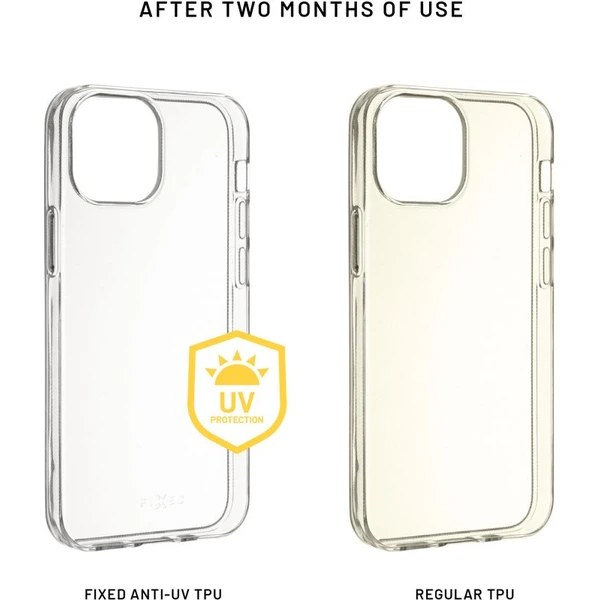 FIXED Slim AntiUV TPU kryt Xiaomi Redmi Note 13 Pro 5G/Poco X6 5G číry - Puzdra - Obrázok YUA5000O01